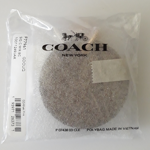 (New) Coach Mirror Bag Charm - Picture 3 of 3